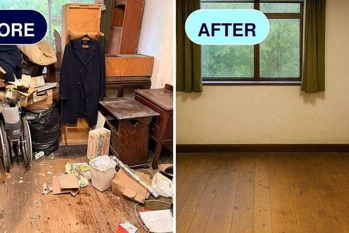 House clearance before and after – Clearance Guys