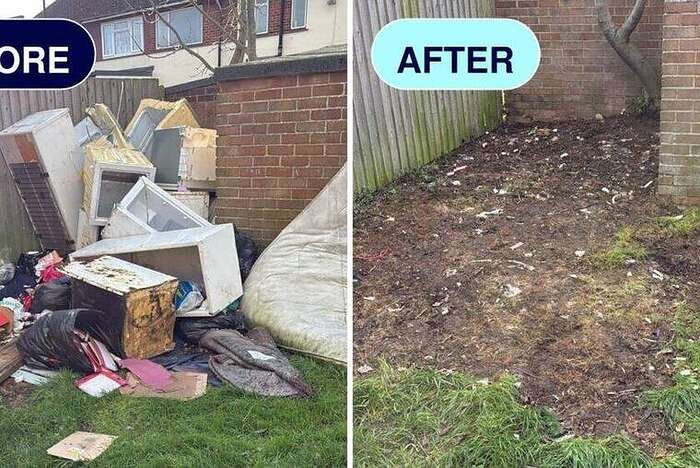 House clearance before and after – Clearance Guys